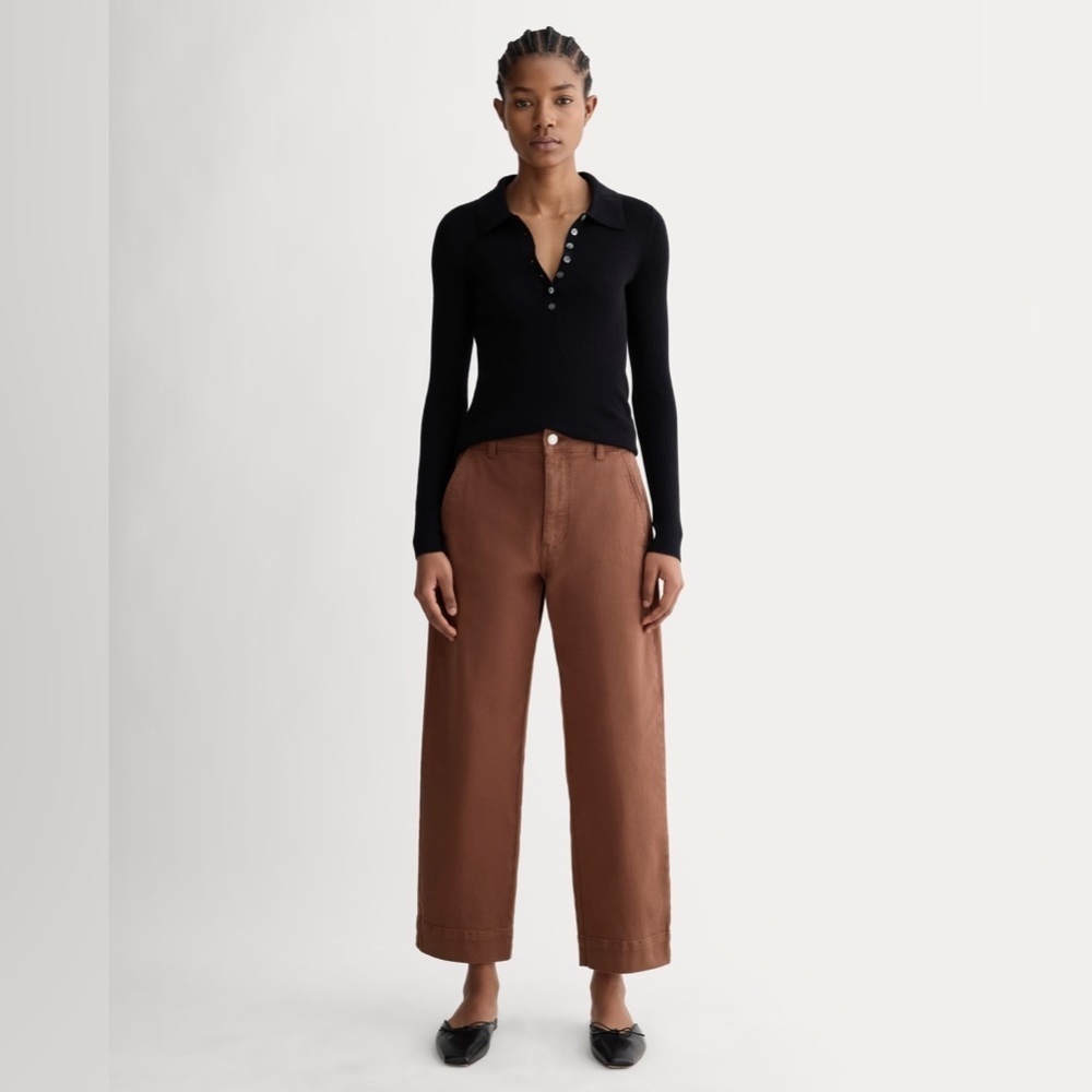 Everlane THE UTILITY STRAIGHT-LEG PANT Size 4